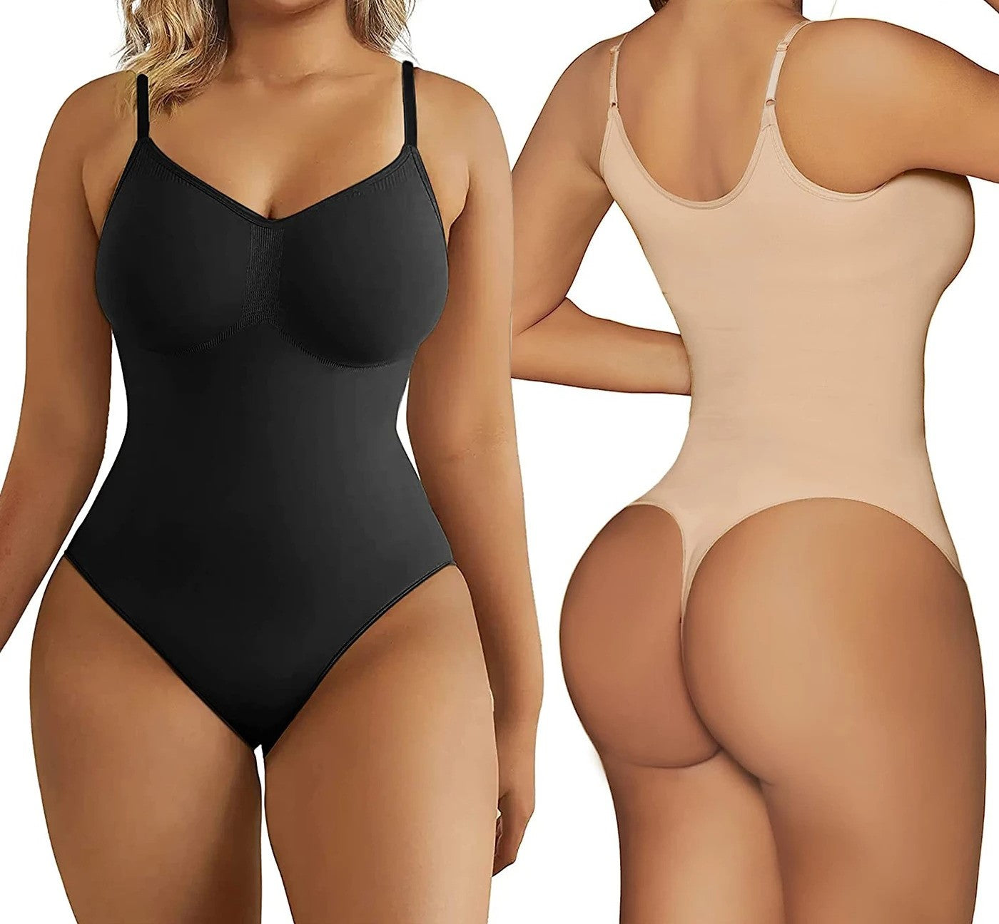 Seamless Thong Shapewear Tummy Control